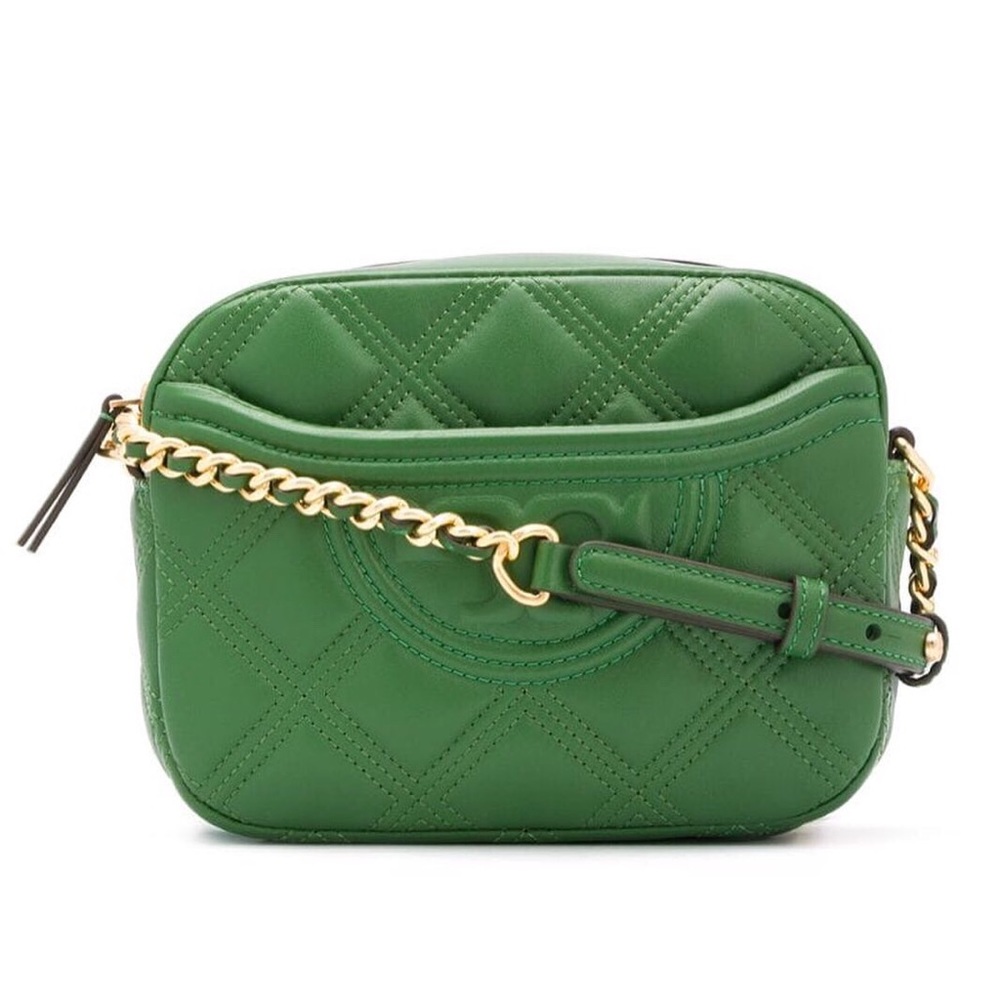 Tory Burch Fleming Quilted Camera Bag
